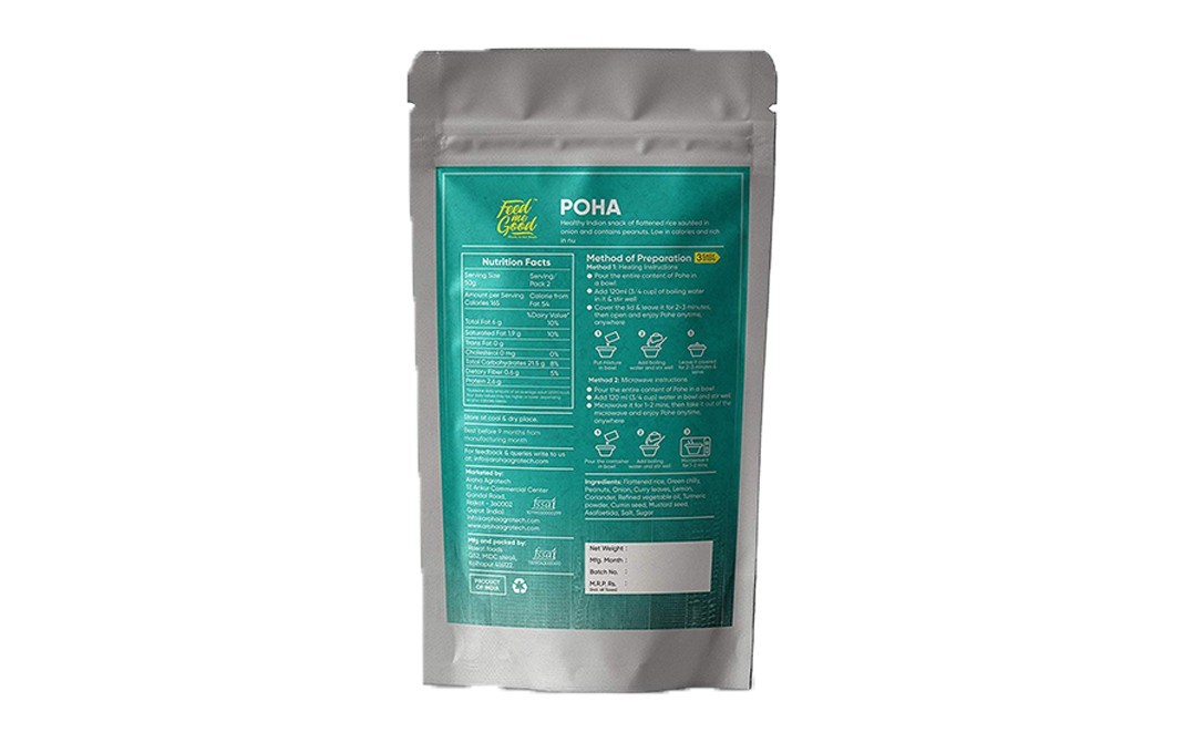 Feed Me Good Poha    Pack  100 grams